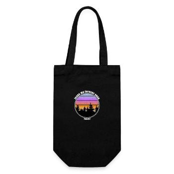 Jesus my forever song - Gift Bag for Bottles - black - Front