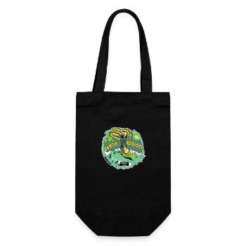 Sun, beach and axolotl - Sac à bouteille - noir - Devant