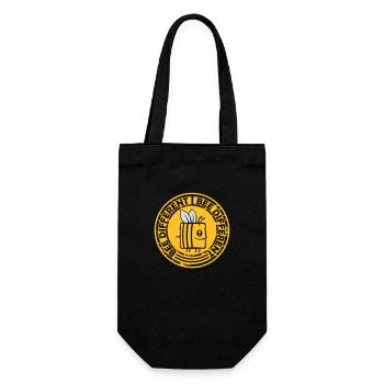 bee citation différente - Sac à bouteille - noir - Devant