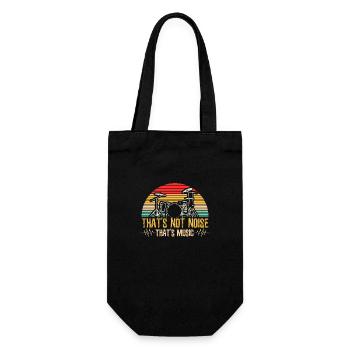 Drums Drummer Music Gift - Gift Bag for Bottles - black - Front