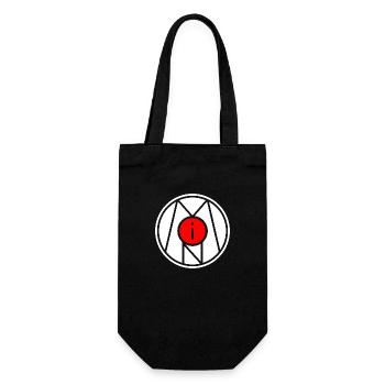 Moin Symbol - Gift Bag for Bottles - black - Front