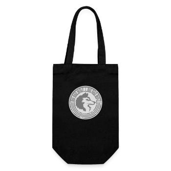 big bad wolf Zitat - Geschenkbeutel für Flaschen - Schwarz - Vorne