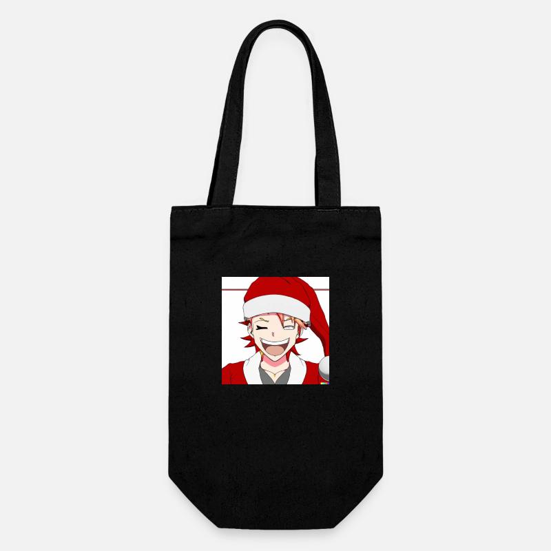 Animechristmas - Geschenkbeutel für Flaschen - Schwarz