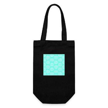 Chinese pattern - Gift Bag for Bottles - black - Front