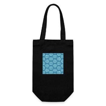 Chinese pattern - Gift Bag for Bottles - black - Front
