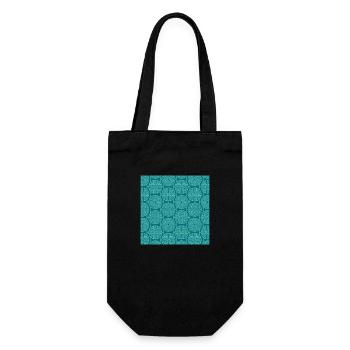 Chinese pattern - Gift Bag for Bottles - black - Front