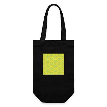 Chinese pattern - Gift Bag for Bottles - black - Front