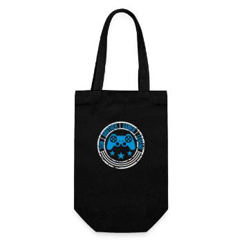 son brother gamer legend - Geschenkbeutel für Flaschen - Schwarz - Vorne