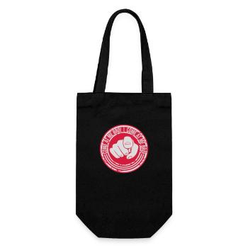 come at me bro - Geschenkbeutel für Flaschen - Schwarz - Vorne
