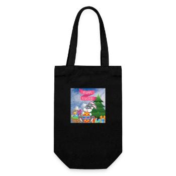 Joyeux Noël, Noël - Sac à bouteille - noir - Devant
