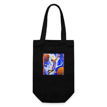 Basketball Player Dunk - Gift Bag for Bottles - black - Front