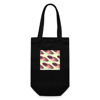 Graphic formats - Gift Bag for Bottles - black - Front