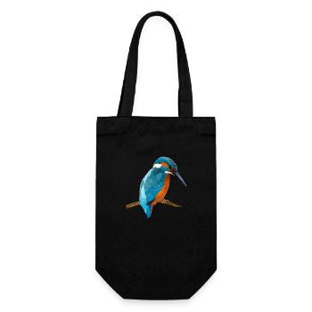 Oiseau - Sac à bouteille - noir - Devant