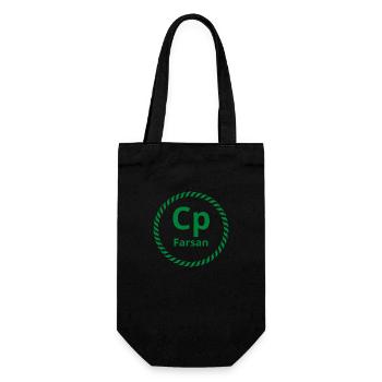 CP-Farsan - Gift Bag for Bottles - black - Front