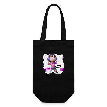 DRÔLE D’ILLUSTRATION MUSICALE FILLE 8 - Sac à bouteille - noir - Devant