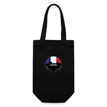 Toulouse France Drapeau Skyline Silhouette Travel - Sac à bouteille - noir - Devant