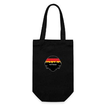 Potsdam Allemagne Drapeau Skyline Voyage Silhouette - Sac à bouteille - noir - Devant