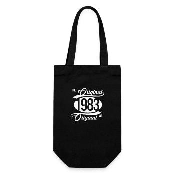 1983 The Original 40 Birthday - Gift Bag for Bottles - black - Front