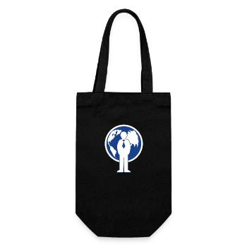 La Terre - Sac à bouteille - noir - Devant