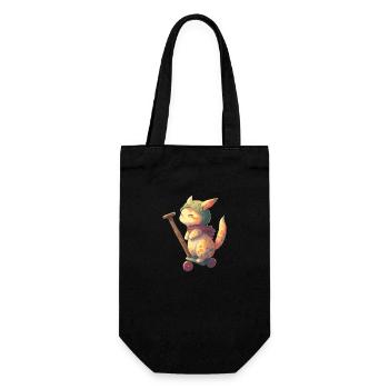 chat trottinette - Sac à bouteille - noir - Devant