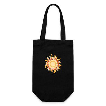 Another Sunny Day - Gift Bag for Bottles - black - Front