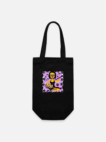 Fille de la musique - Sac à bouteille - noir