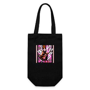 Fille de la musique - Sac à bouteille - noir - Devant