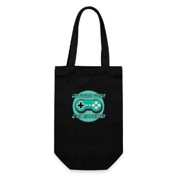 Je peux pas, j'ai MANETTE ! - Sac à bouteille - noir - Devant
