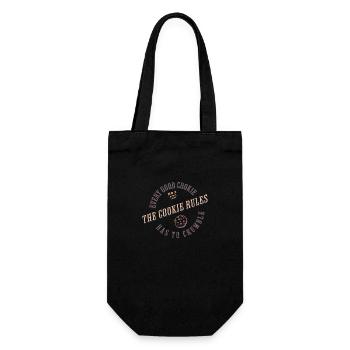 The Cookie Rules - Cookie Rules - Gift - Gift Bag for Bottles - black - Front