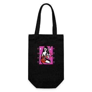 Fille de la musique - Sac à bouteille - noir - Devant