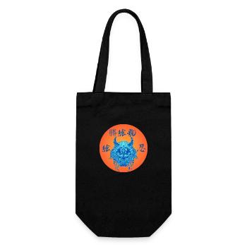 Samurai_evil - Sac à bouteille - noir - Devant