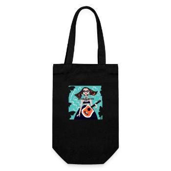 Fille de la musique - Sac à bouteille - noir - Devant
