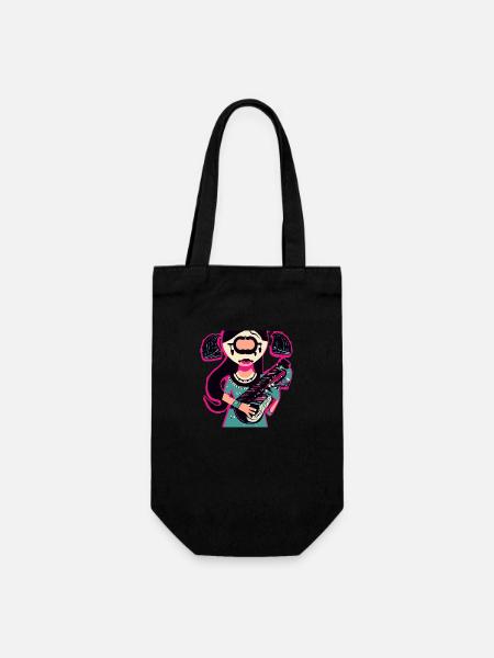 Fille de la musique - Sac à bouteille - noir