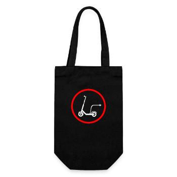E-Scooter E-Roller Scooter - Gift Bag for Bottles - black - Front