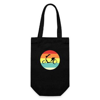 E-Scooter E-Roller Scooter - Gift Bag for Bottles - black - Front
