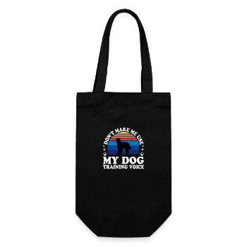 Afghan Hound Dog Lover Silhouette Vintage Sunset - Gift Bag for Bottles - black - Front