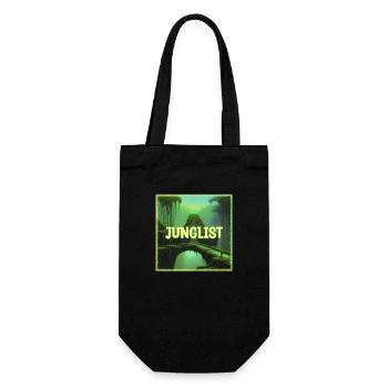 VINTAGE JUNGLIST II - Gift Bag for Bottles - black - Front