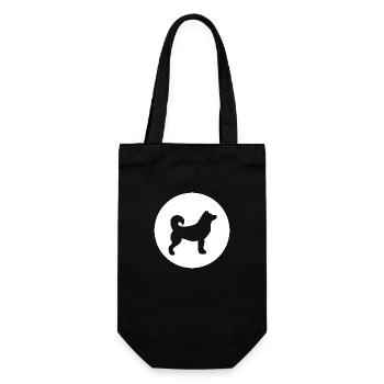 CHIEN CHAT ANIMAL DE COMPAGNIE - Sac à bouteille - noir - Devant