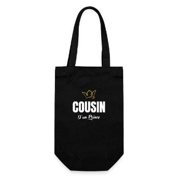 cousin d'un prince - Sac à bouteille - noir - Devant