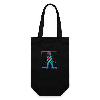 Loko le bonhomme - Sac à bouteille - noir - Devant