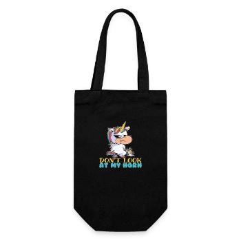 Ne regarde pas mon klaxon - Sac à bouteille - noir - Devant
