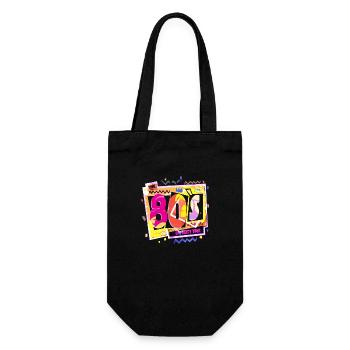 été mignon heureux plage tendance années 80 rétro vintage - Sac à bouteille - noir - Devant