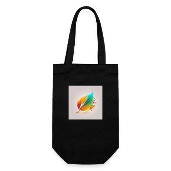 colored sheet - Gift Bag for Bottles - black - Front