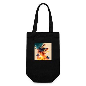 Une femme au soleil - Sac à bouteille - noir - Devant