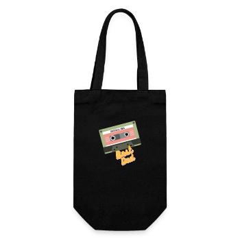 1984 Best Dad - Geschenkbeutel für Flaschen - Schwarz - Vorne