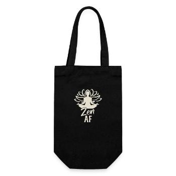 Zen AF - Gift Bag for Bottles - black - Front