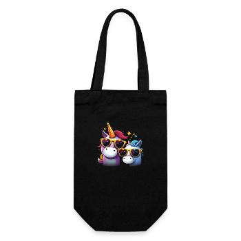 Licorne Summer Unicorn Festival Chemise Licorne - Sac à bouteille - noir - Devant