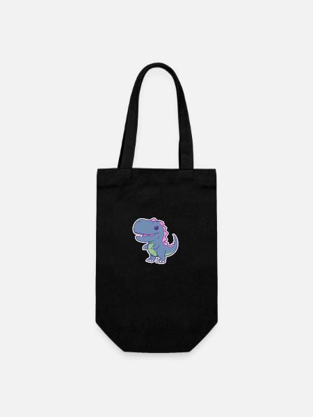 Sweet Dino T-rex - Sac à bouteille - noir