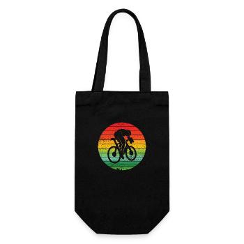 Cyclists Cycling Cycling Cyclists Cycling - Gift Bag for Bottles - black - Front