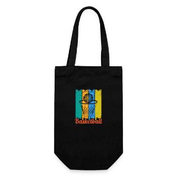 basketball - Gift Bag for Bottles - black - Front